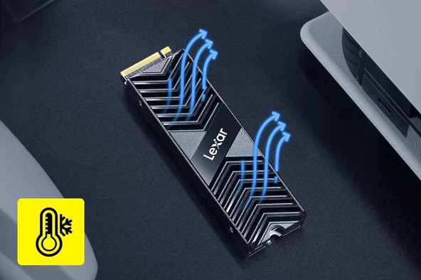 Lexar NM800 Pro LNM800P512G-RNNNG PCI-Express 4.0 512 GB M.2 SSD - Resim 4