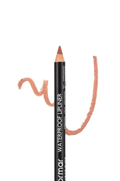 Suya Dayanıklı Dudak Kalemi (DOĞAL KOYU KAHVE) - Waterproof Lipliner - -245 Natural - 8690604567607 - 4