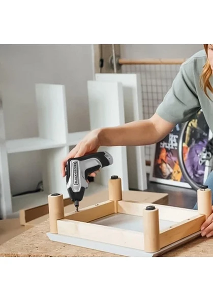 Black&Decker BCF611SCK-QW Silver Series Şarjlı Tornavida Hızlı Şarj 3.6V 1.6 Ah 5.5NM - 3