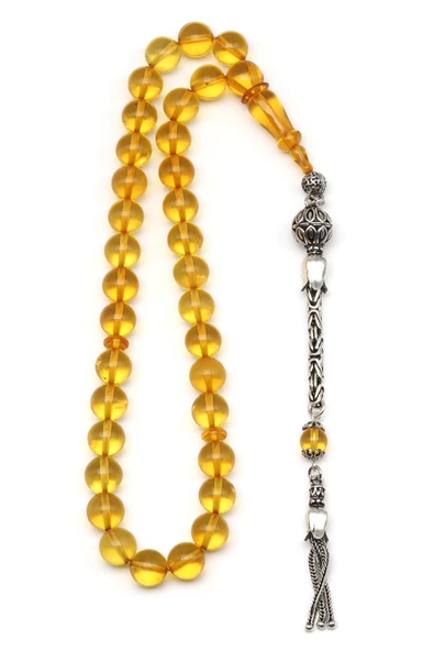 Damla Kehribar Küre Kesim Tesbih Litvanya Sertifikalı - 2