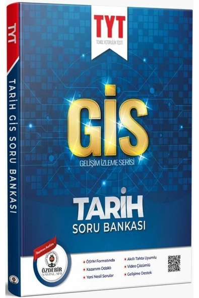 Özdebir Yayınları Tyt Tarih Gis Soru Bankası