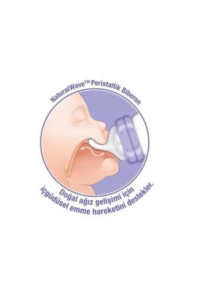 Lansinoh Natural Wawve Yavaş Akış Biberon Emziği - 3