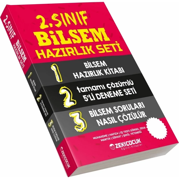 Bilsem 2. Sınıf Hazırlık Seti Zeki Çocuk