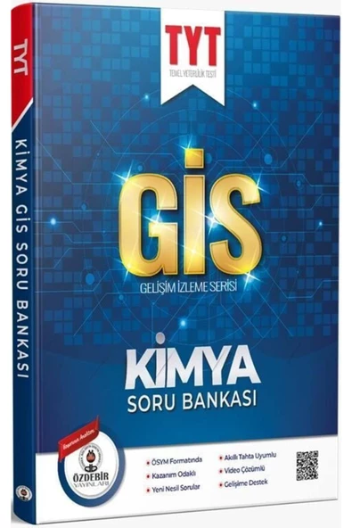 Özdebir Yayınları Tyt Kimya Gis Soru Bankası