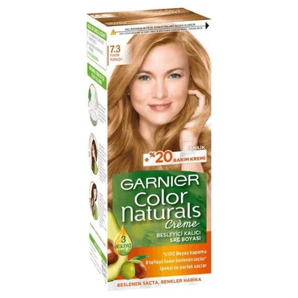 Garnier Color Naturals 7-3 Fındık Kabuğu Saç Boyası