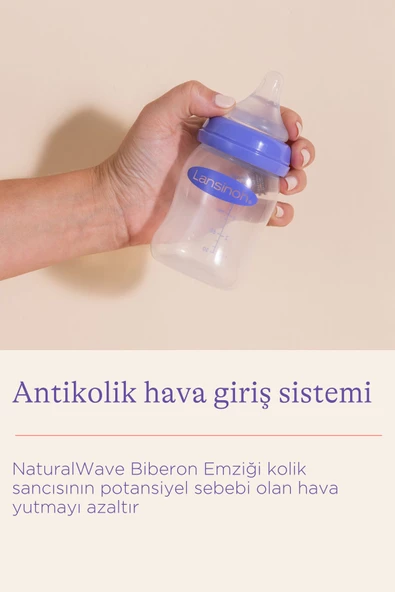 Lansinoh Natural Wave Biberon Seti 160ml X 2 Adet - 4