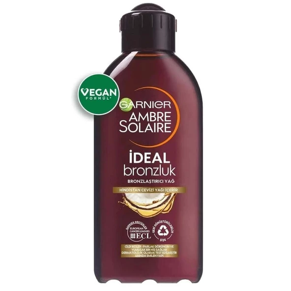 Garnier Ambre Solaire İdeal Bronzluk Bronzlaştırıcı Yağ 200ml