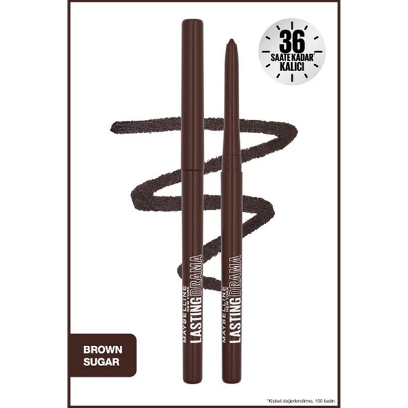 Maybelline Lasting Drama Unstoppable Liner Eyeliner No. 30 Brown Sugar - 4