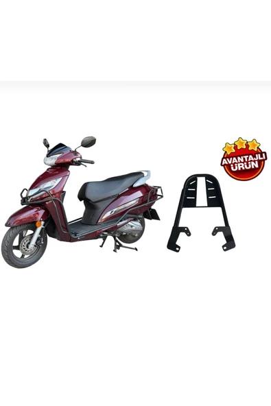 Nur Honda Activa-125 Koruma Demiri-çanta Demiri ( Vida Seti Dahil Full Set)