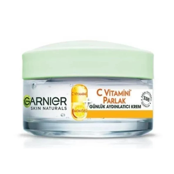 Garnier C Vitamini Parlak Günlük Aydınlatıcı Krem 50ml