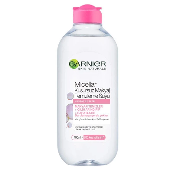 Garnier Micellar Cleansing Water Kusursuz Makyaj Temizleme Suyu 400 ml