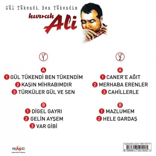 KIVIRCIK ALİ - GÜL TÜKENDİ, BEN TÜKENDİM (2 LP) - 2