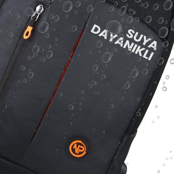 NPO Citylife CL01S Smart 16" Notebook Sırt Çantası-Siyah - 7