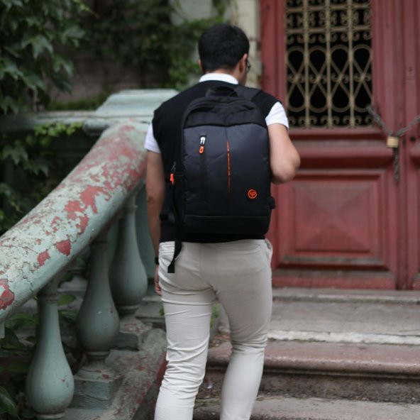 NPO Citylife CL01S Smart 16" Notebook Sırt Çantası-Siyah - 8