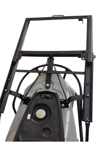 Motohat Motosiklet Honda Dio Kızaklı Çanta Demiri ( Kuryelere Özel Raylı Sepet Demiri) (VİDA SETİ DAHİL) - 2