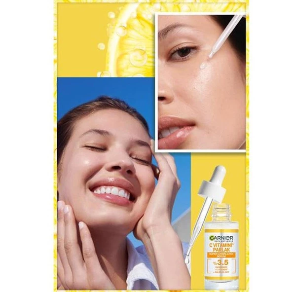 Garnier C Vitamini Parlak Süper Aydınlatıcı Serum 30ml - 3