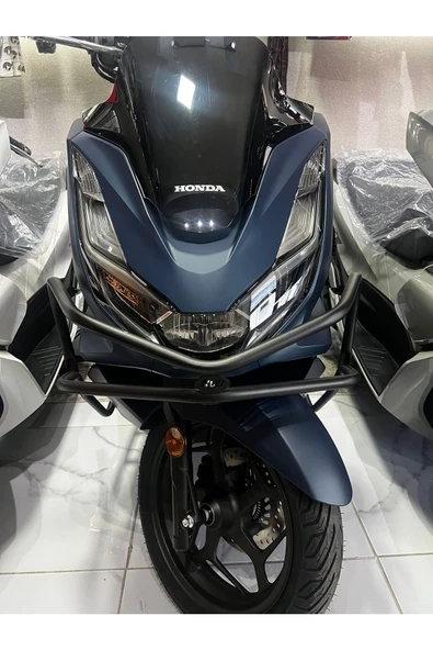 Motohat Motosiklet HONDA PCX KORUMA DEMİRİ 2021-2024 UYUMLU ( 21’LİK KALIN BORU) ÖN ARKA SET 2 PARÇA - 2