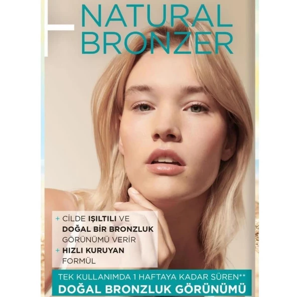 Garnier Ambre Solaire Natural Bronzer Güneşsiz Bronzlaştırıcı Sprey 150ml - 3