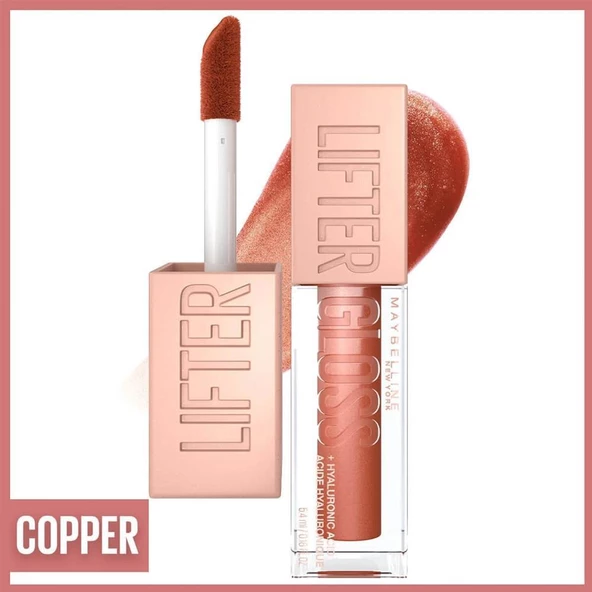 Maybelline New York Lifter Gloss 017 Copper Dudak Parlatıcısı