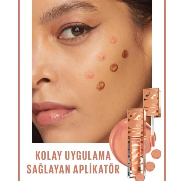 Maybelline New York Sunkisser Likit Allık- 02 Uptown Glow - 3