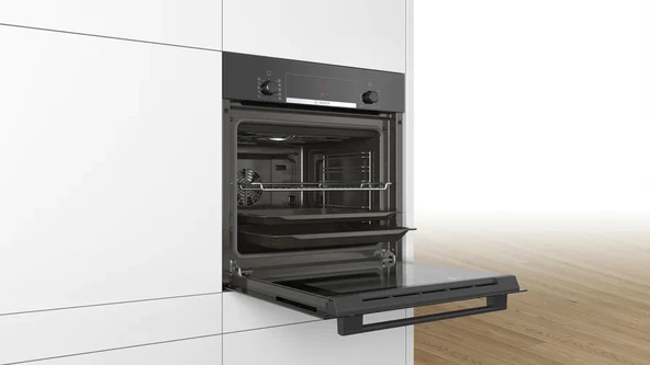 Bosch HBF514BB1T Siyah Ankastre Fırın - 2