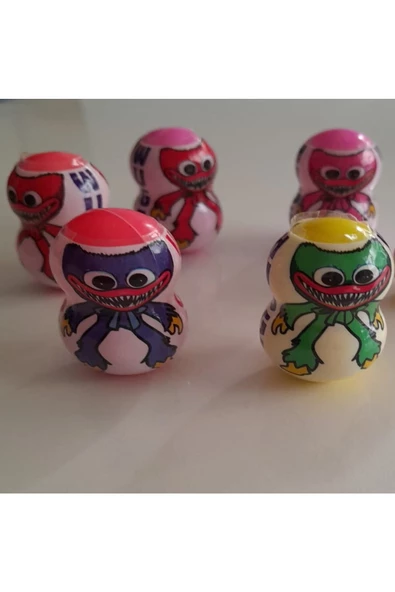 Fresh Squidgame Hacıyatmaz Sallanan Oyuncak Eğlenceli Neşeli Nostaljik 4 Adet - 3