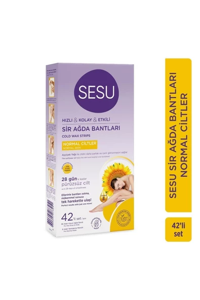 Sesu Sir Ağda Bantları Normal Ciltler 42'li Set