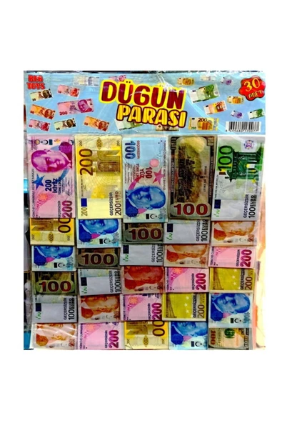 Fresh Oyun  Nosatljik Eğlenceli Parti Şaka Parası 40 Paket