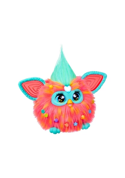 Furby Mercan Renkli Interaktif Pelüş Oyuncak F6744 Lisanslı Ürün - Resim 2