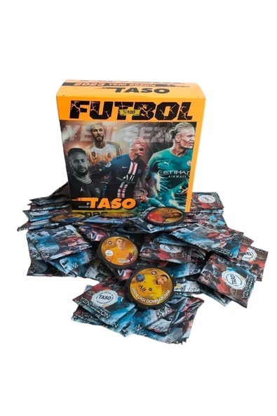 ATAK Futbolcu Tasoları 2023 Futbol Oyun Tasosu 150 Adet Güncel Transferler Futbol Taso