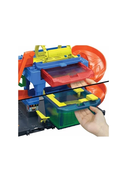 Hot Wheels Oto Yıkama Oyun Seti HTN80 Lisanslı Ürün - 5