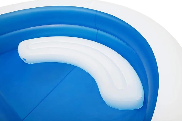 SU Pompalı-Bestway 54337 Gölgelikli, Minderli Aile KEYİF Havuzu - 3