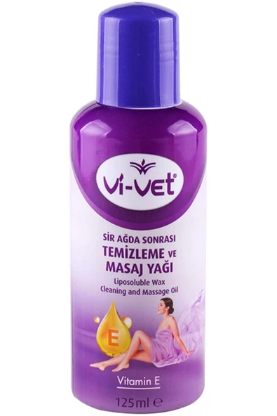 Vi-vet Ağda Sonrası Temizleme Ve Masaj Yağı E Vitamini 125ml