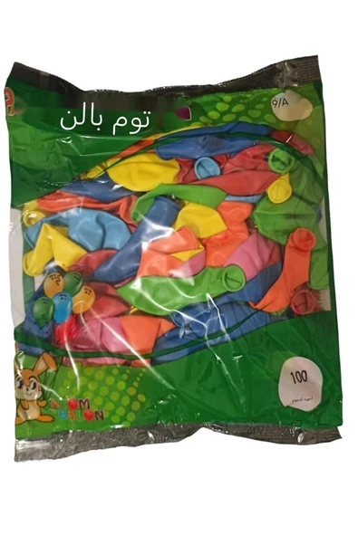 ATOM BALON News Normal Balon Karışık Renk 9/A 100'lü Star Collection 997516 - 2