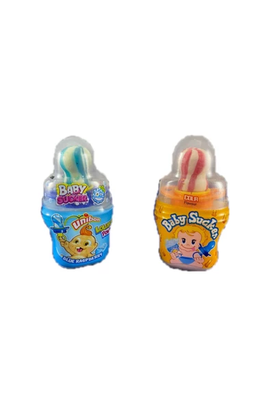 Unibon Candy Bebek Emzik & Klozet Oyuncak Şeker 3'lü Set - 2