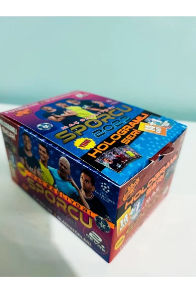 Paraply Home Futbolun Gladyatörleri Hologramlı Mini Kutulu Futbolcu Kartları Oyuncu Kartları - 3