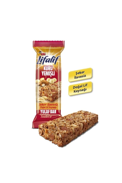 Eti Lifalif Kuru Yemişli Yulaf Bar 35 g x 12 Adet - 3