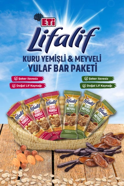 Eti Kuru Yemişli ve Meyveli Bar Paketi