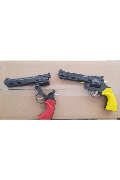 TOYSİ Büyük Boy Kovboy Kapsül Tabanca 2 Adet - 2