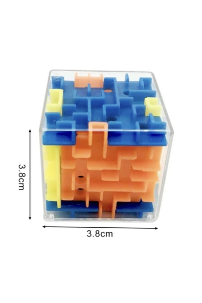 BYPLATANUS 3d Şeffaf Küp Labirent Bulmaca