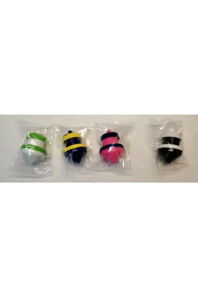 Toys Plastik Basmalı Kendinden Dönen Topaç (24 Lü Paket) - 2