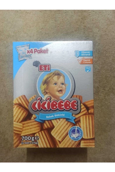 Eti Cicibebe 4*175 Gr 700 Gr