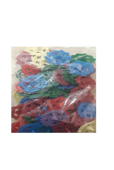 Fresh 50 Adet Küçük Boy Parmak Topaç Renkli Plastik Topaç Nostaljik Oyuncaklar Mini Topaç - 2