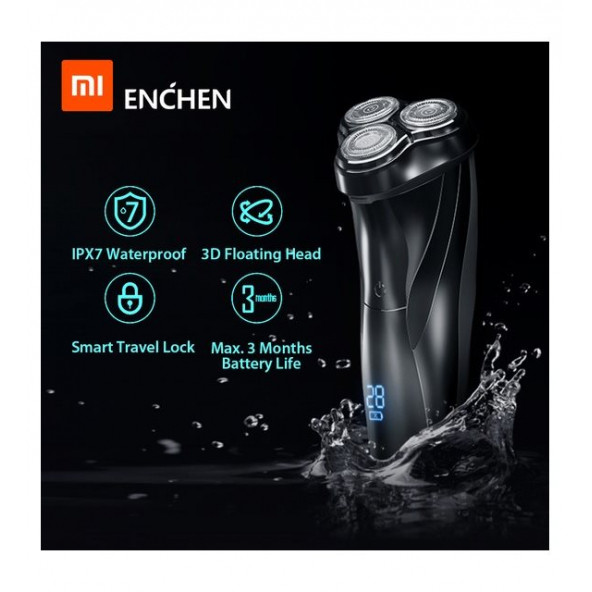 Xiaomi Enchen BlackStone 3 Tıraş Makinesi 3D Başlık Xiaomi Ekosistem - 2
