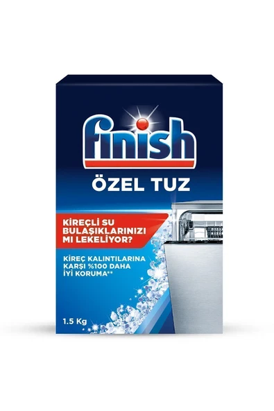Finish Bulaşık Makinesi  Tuzu  Kireç Kalıntılarına Karşı Koruyucu  1500 Gram 1 Adet - 2