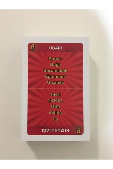 Etkin Zeka Oyunları Anlat Lütfen (mini Tabu Kelime Kart Oyunu) - 2