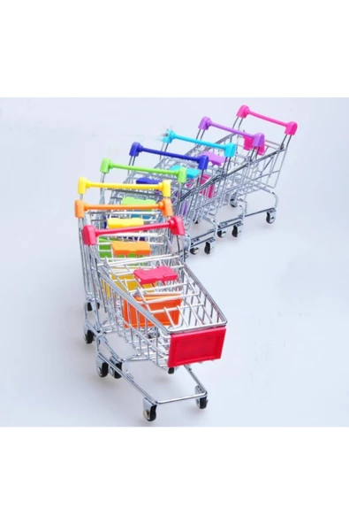 Güldeste Dekoratif Mini Market Arabası - 2