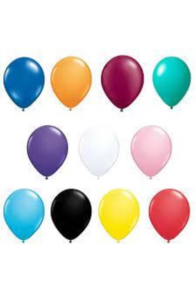 Sebu Balon 9/a 9'' Karışık Renkli 100'lü - 2