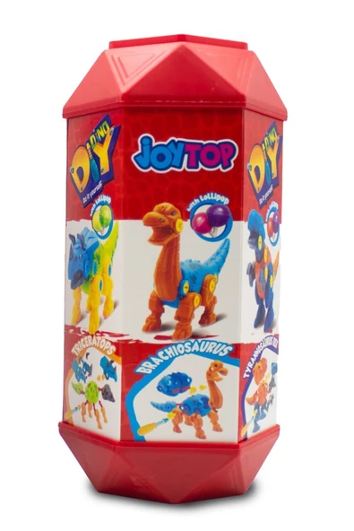 JOY TOP JOYTOP DIY DINASOUR LOLLIPOP WİTH GUMMY - 2