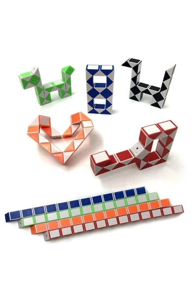 Bibizde Magic Snake Rubik Şekilden Şekile Giren Sihirli Yılan Zeka
